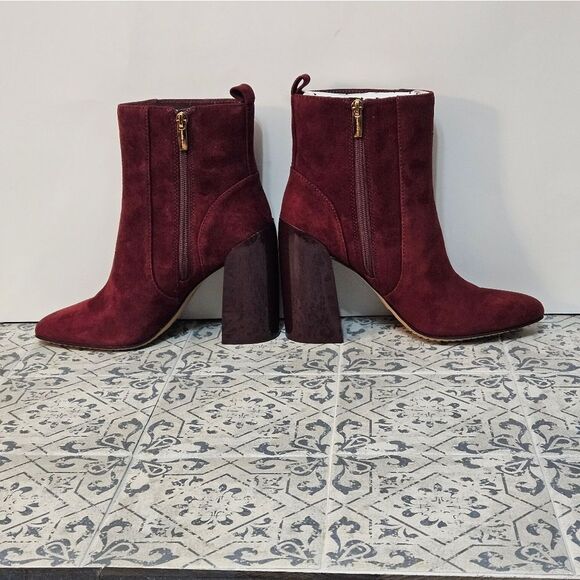Vince Camuto, Enverna Boots in Beautiful Bordeaux Color. NIB-Size 8.5 - Picture 3 of 10
